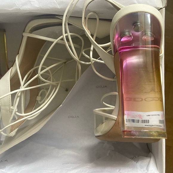 Aldo Women's Heels Fereira (White) - Picture 10 of 10